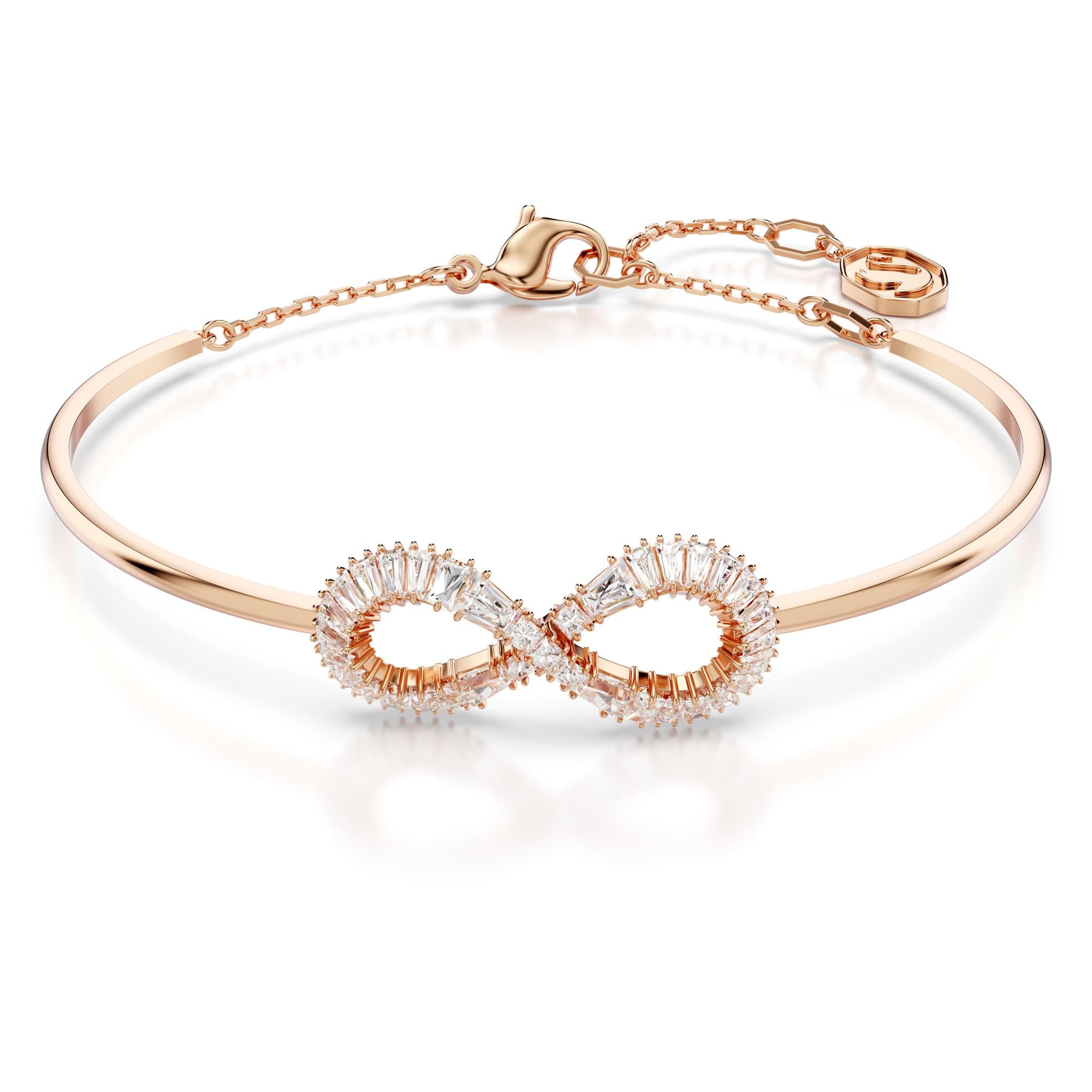 Swarovski Hyperbola Bangle Collection with Infinity Motif for Women Evening Wear
| Swarovski Hyperbola Bangle Collectio