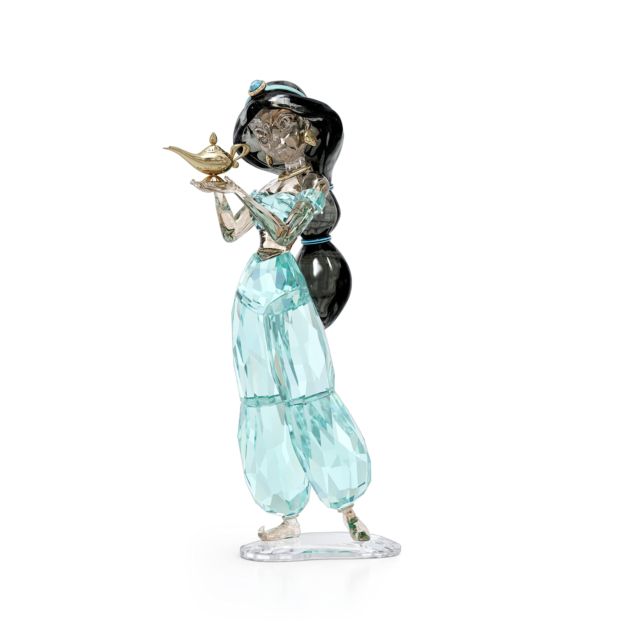 Swarovski Aladdin Princess Jasmine Annual Edition 2022 Figurine, Blue Swarovski Crystals, Perfect Gift for Crystal Lover