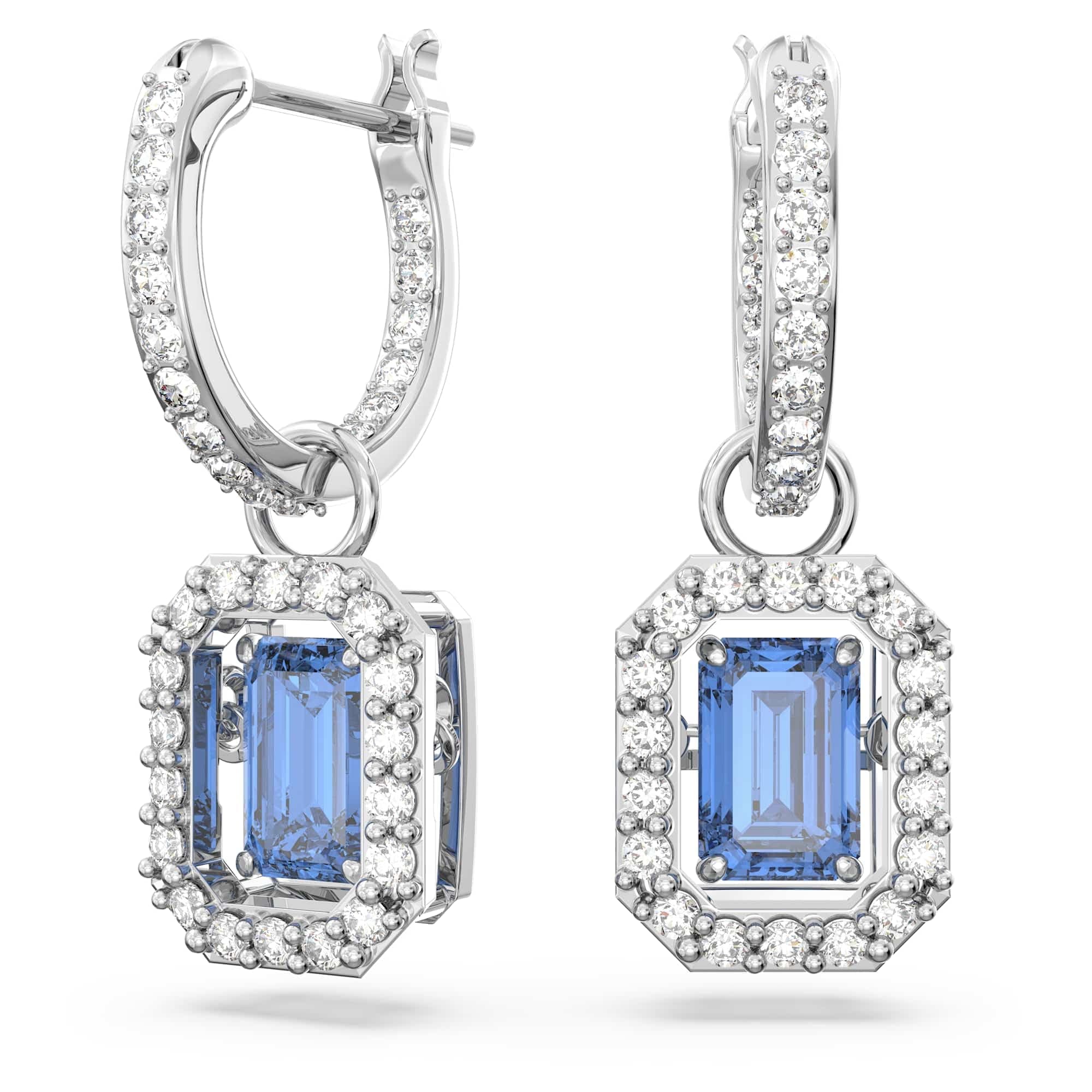 Swarovski Una Blue Rhodium Finish Octagon Cut Zirconia Earrings
| Octagon Cut Swarovski Una Blue Rhodium Finish Earring