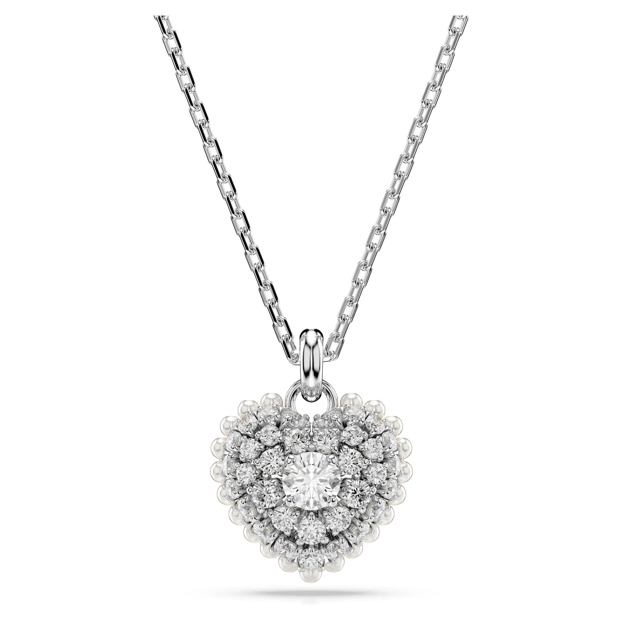 Swarovski Hyperbola Pendant Necklace Collection for Women Luxury Jewelry Evening Party Wear Flashy Designs 18K Gold Plat