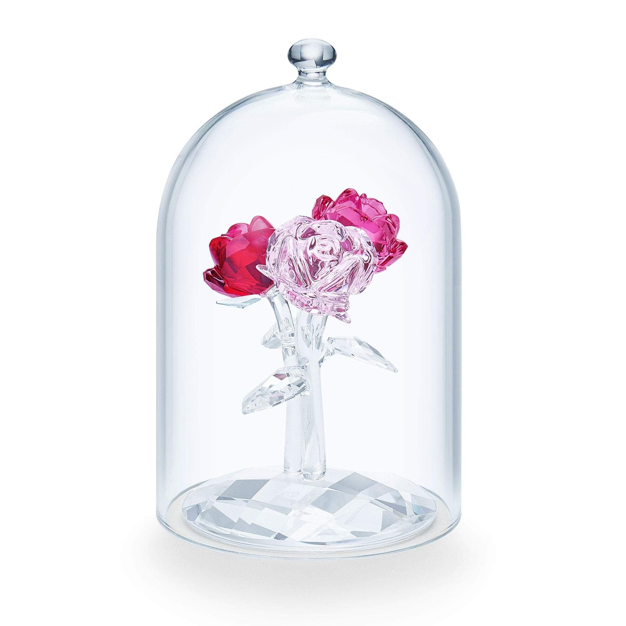 Swarovski Crystal Rose Bouquet Jewelry for Women Special Occasions Sparkling Crystal Flowers