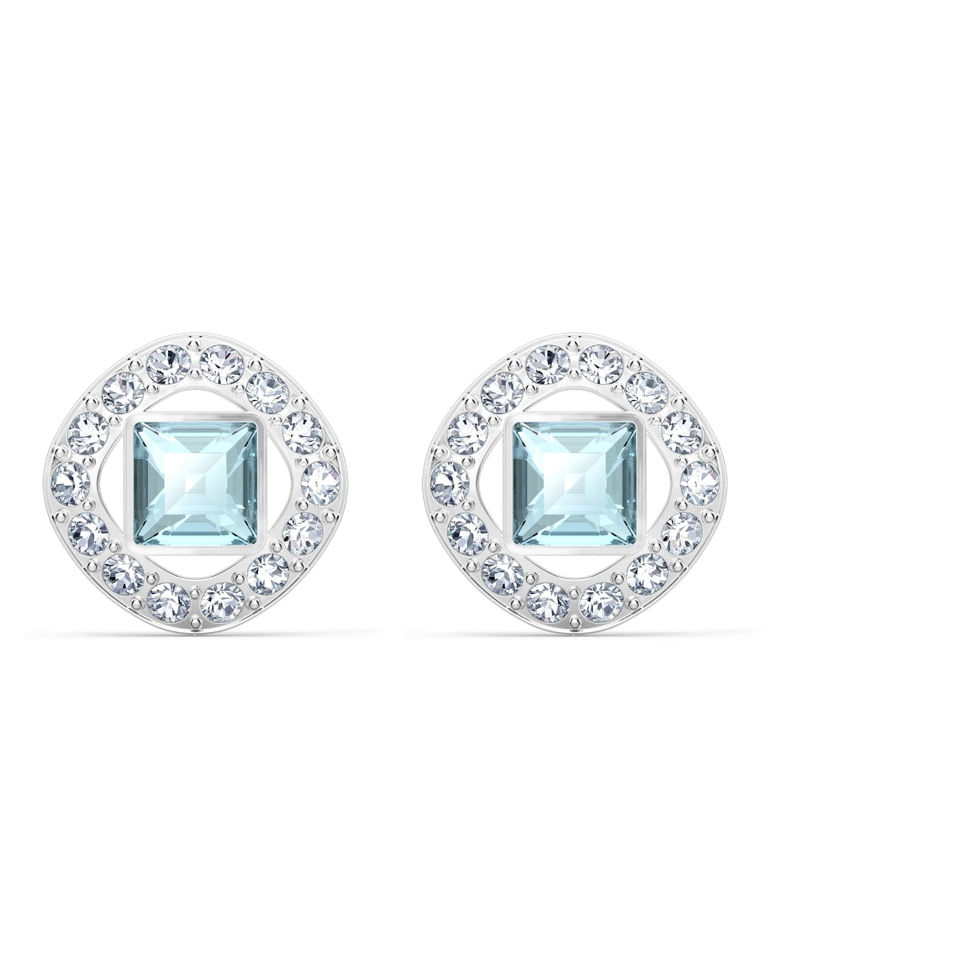 Swarovski Una Angelic Crystal Stud Earrings for Women Elegant Jewelry Accents