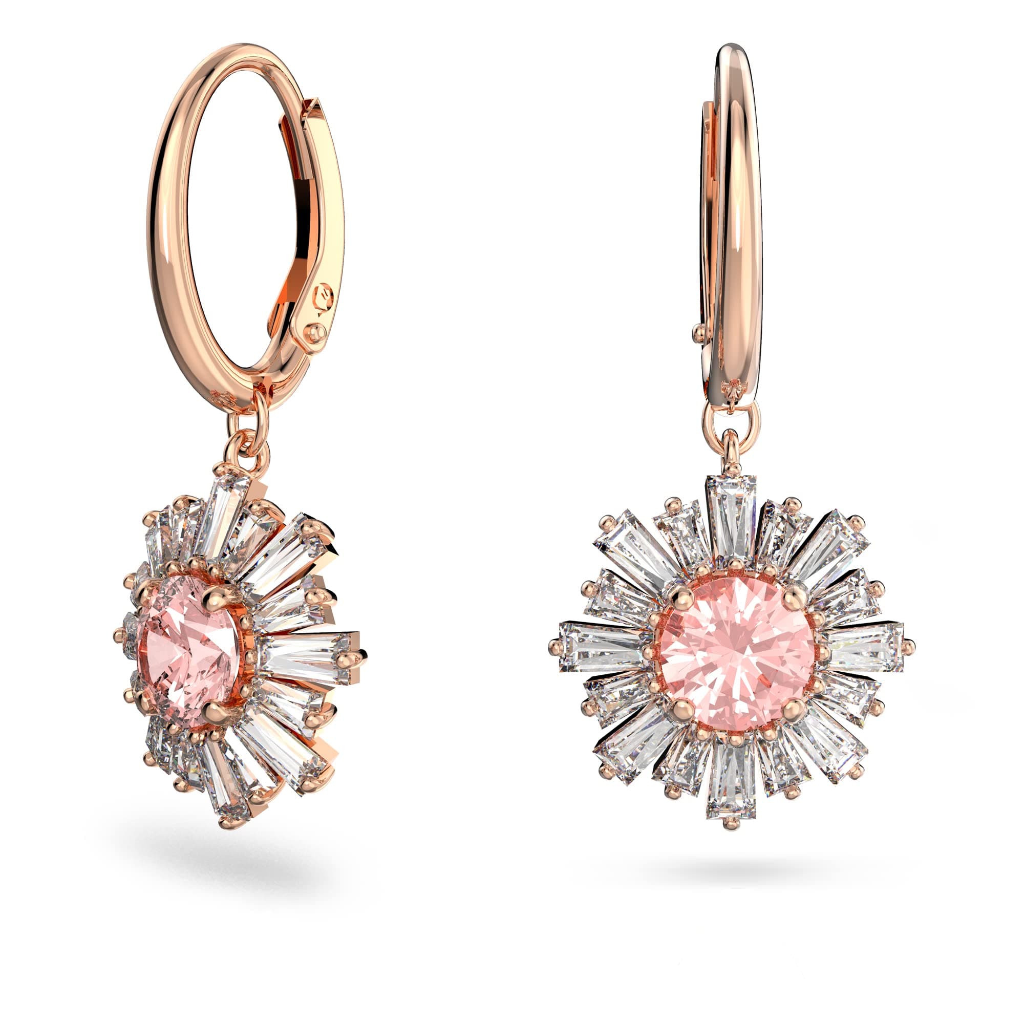 Swarovski Sunshine Jewelry Collection Pink Crystals for Women Rose Gold Tone Finish Best Selling Jewelry