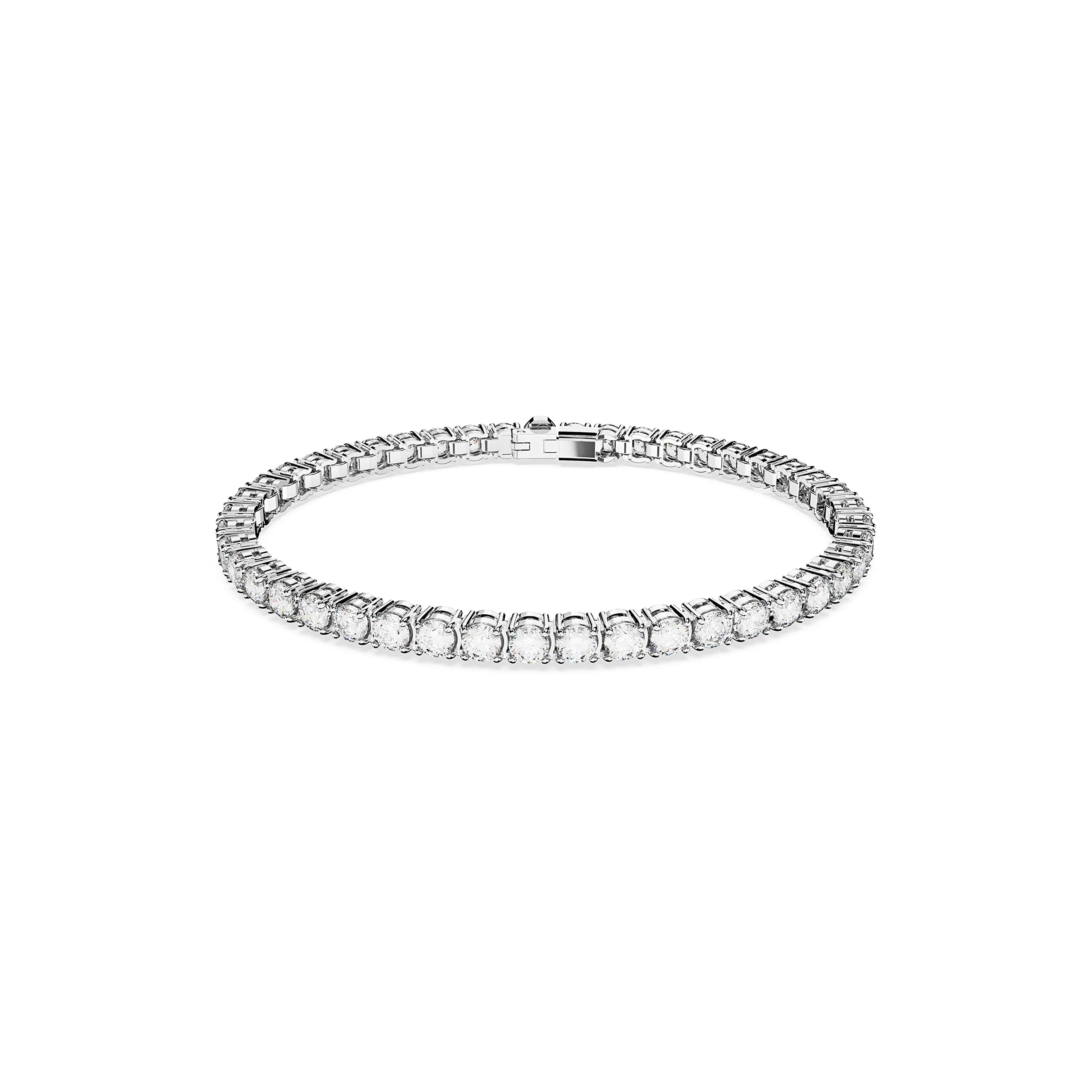 Swarovski Matrix Tennis Bracelet for Women Sleek Design Sporty Style