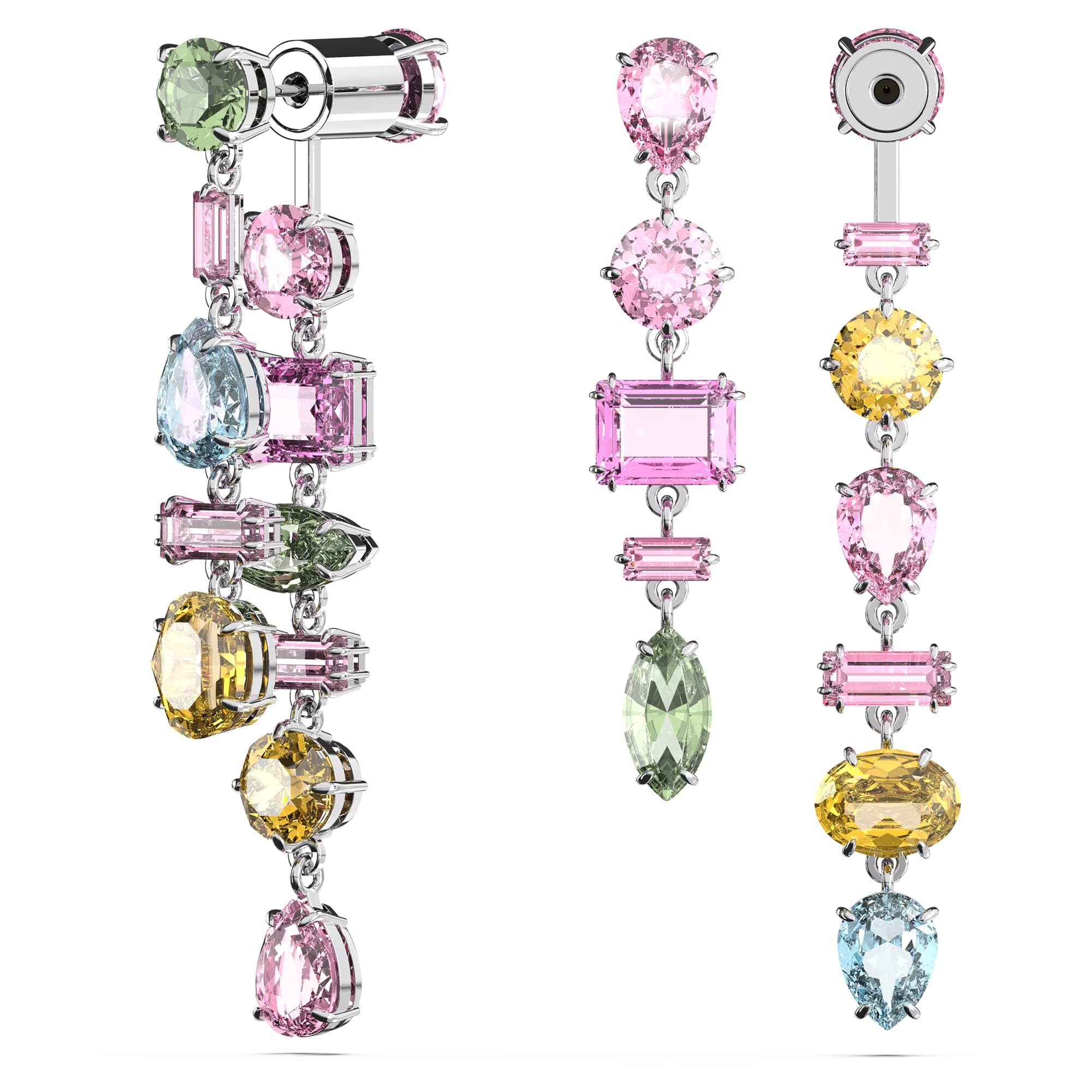 Swarovski Gema Crystal Drop Earrings for Women Evening Parties Jewelery