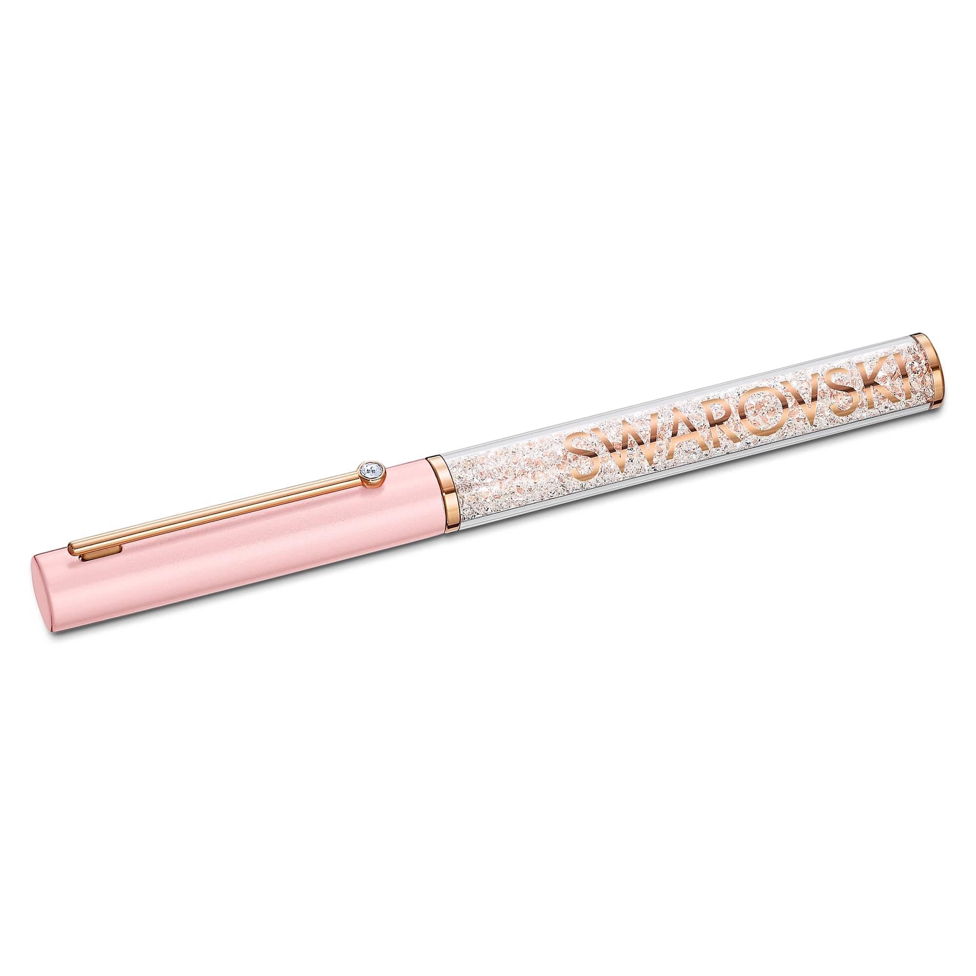 Swarovski CRYSTALLINE BP Pen Pink Writing Instrument Stylish Gift for Women Office Use