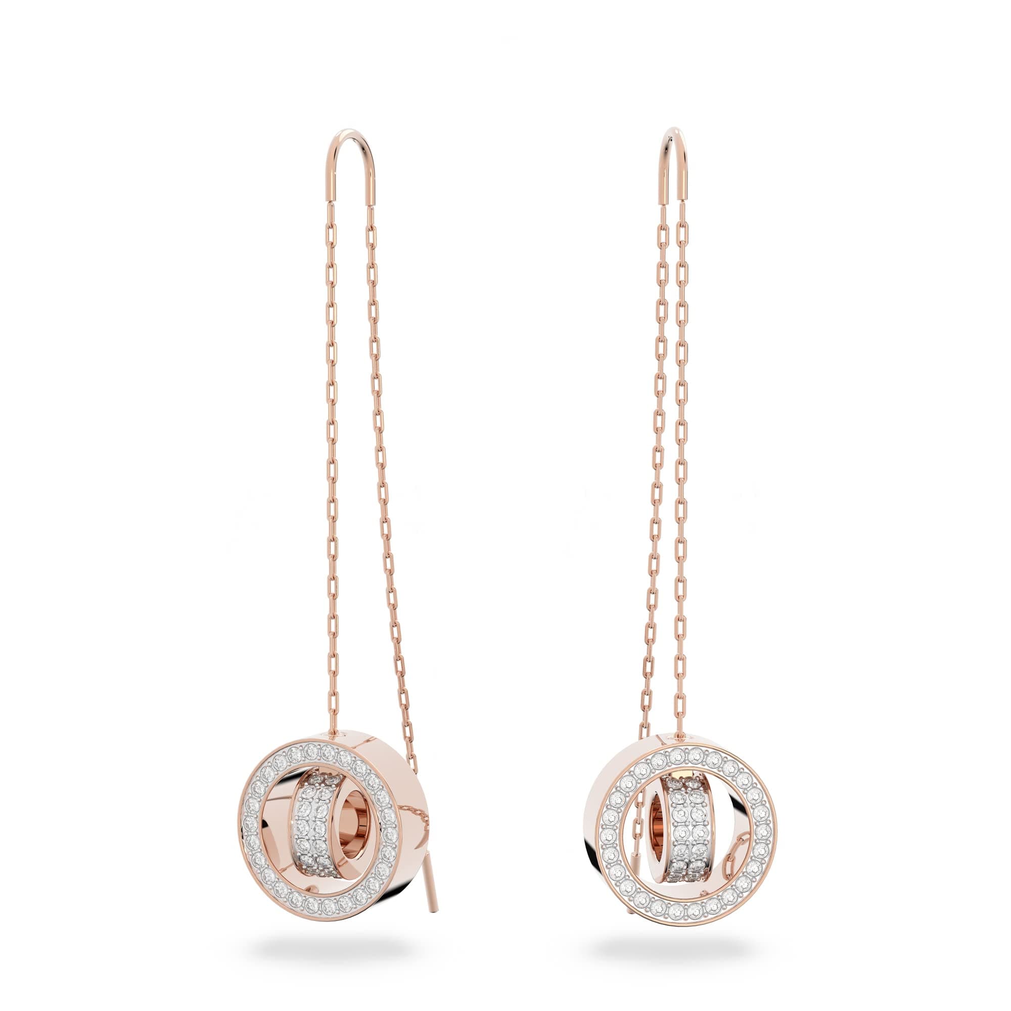Swarovski Hollow Collection Drop Earrings for Women Evening Events Sparkling Jewelry