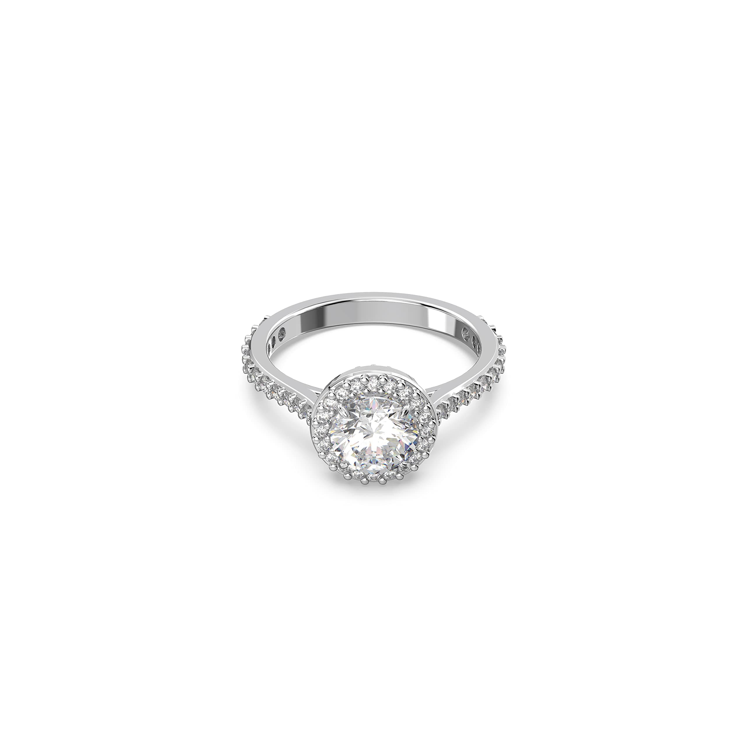 Swarovski Constella Cocktail Ring Jewelry Collection - Pavé Cut Clear Crystals for Bridal Parties
| Swarovski Constella