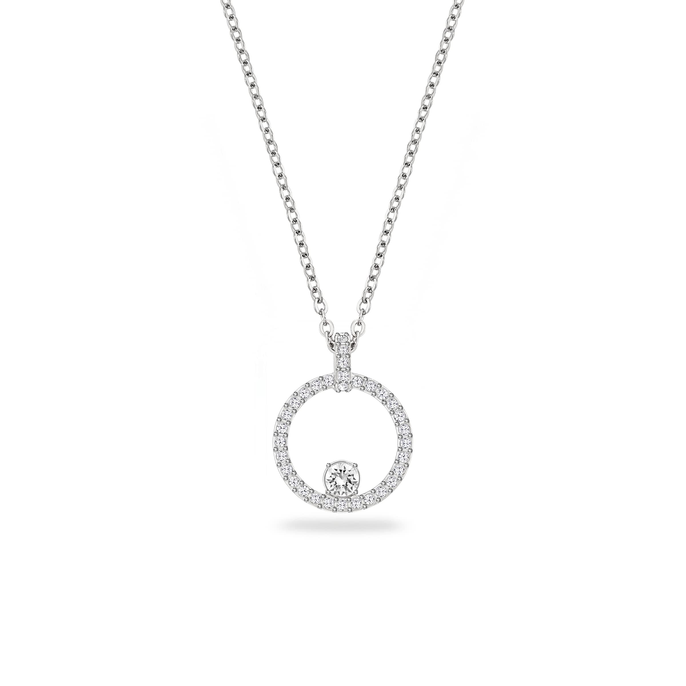Swarovski Creativity Necklace 38cm Brass Crystal for Women Casual Occasions Glittering Design