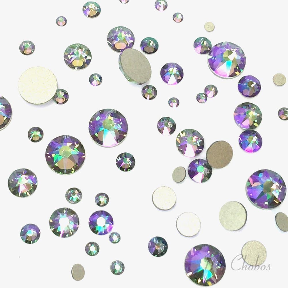 SWAROVSKI CRYSTAL PARADISE SHINE Rhinestones Nail Art for Beauty Enthusiasts at Home Party Events SS5-SS30 Sizes 144pcs