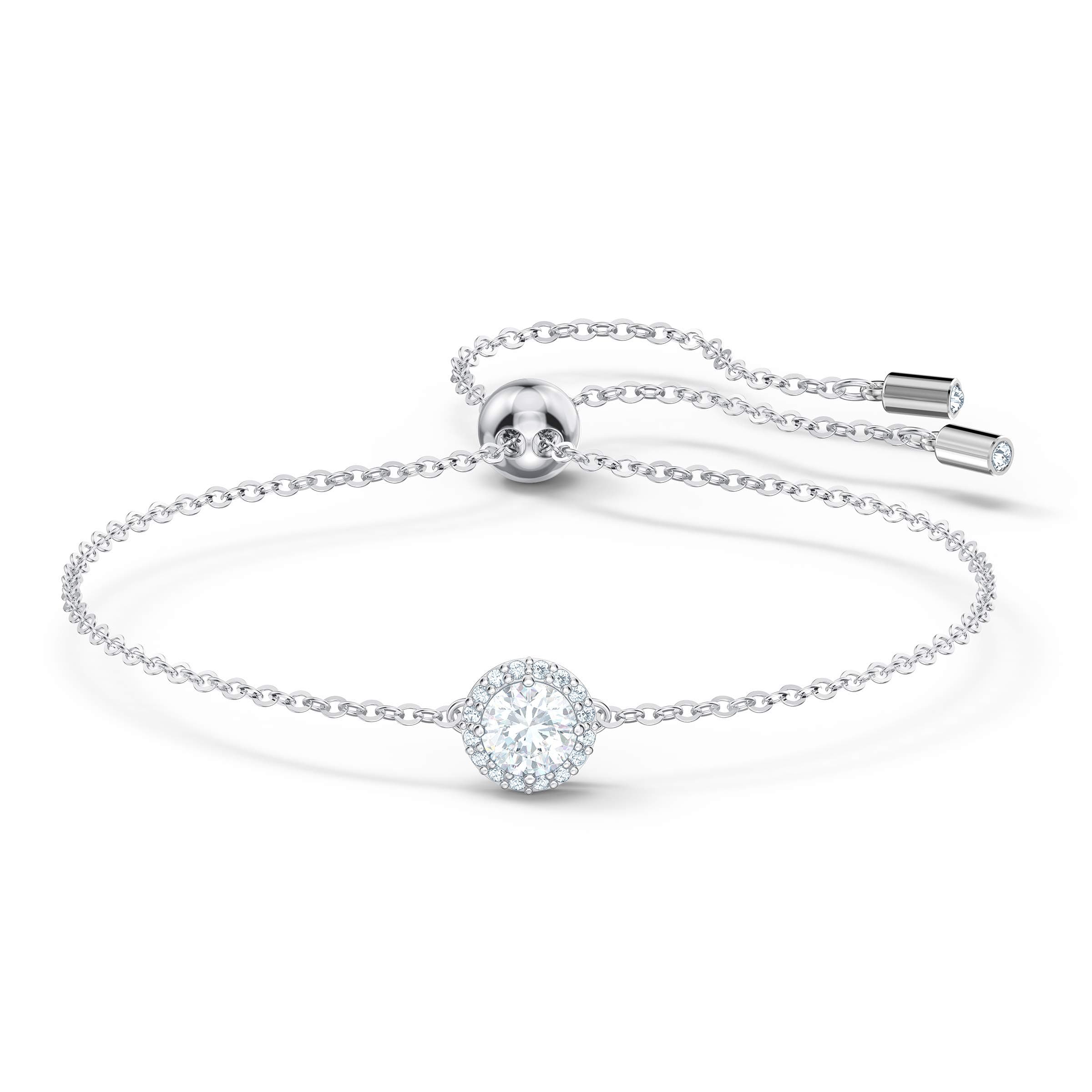 Swarovski Una Angelic Bracelet Collection with Cushion Cut Crystals for Fashionable Women in Formal Events
| Swarovski