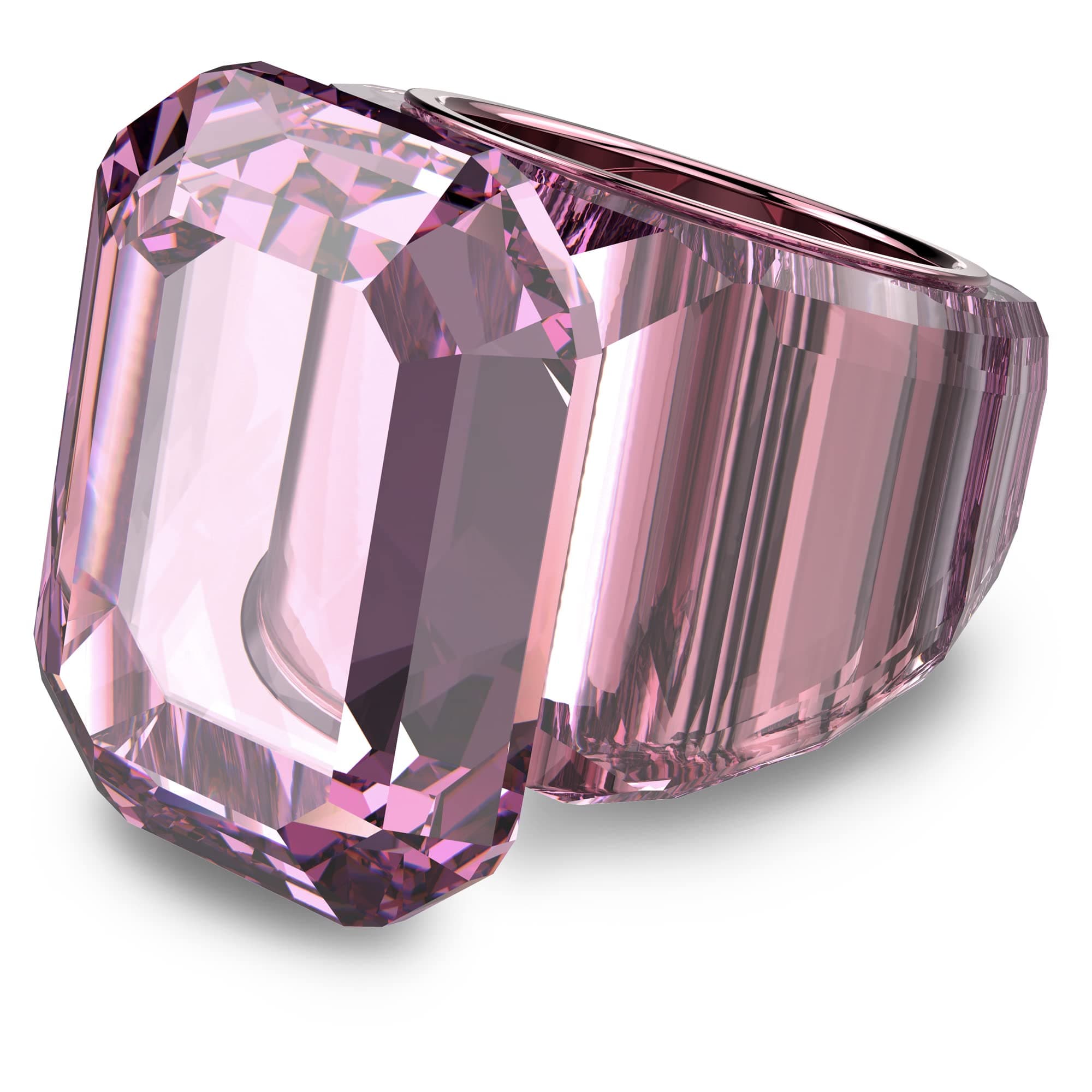Swarovski Lucent Cocktail Ring Jewelry Collection for Women Blue Crystal Pink Crystal Party Events