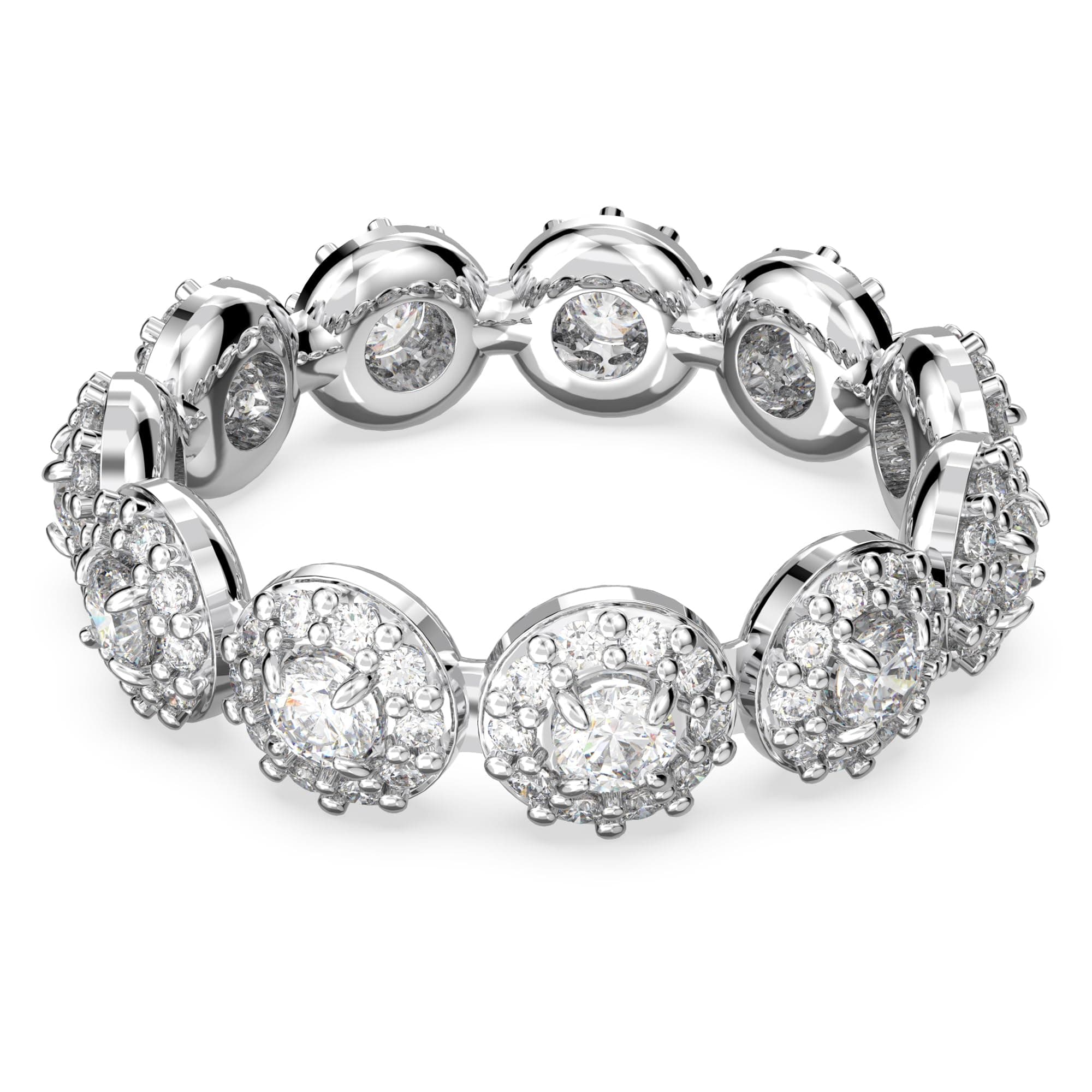 Swarovski Constella Crystal Ring Jewelry Collection - Elegant Pavé Clear Crystals for Fashionable Ladies
| Swarovski Co