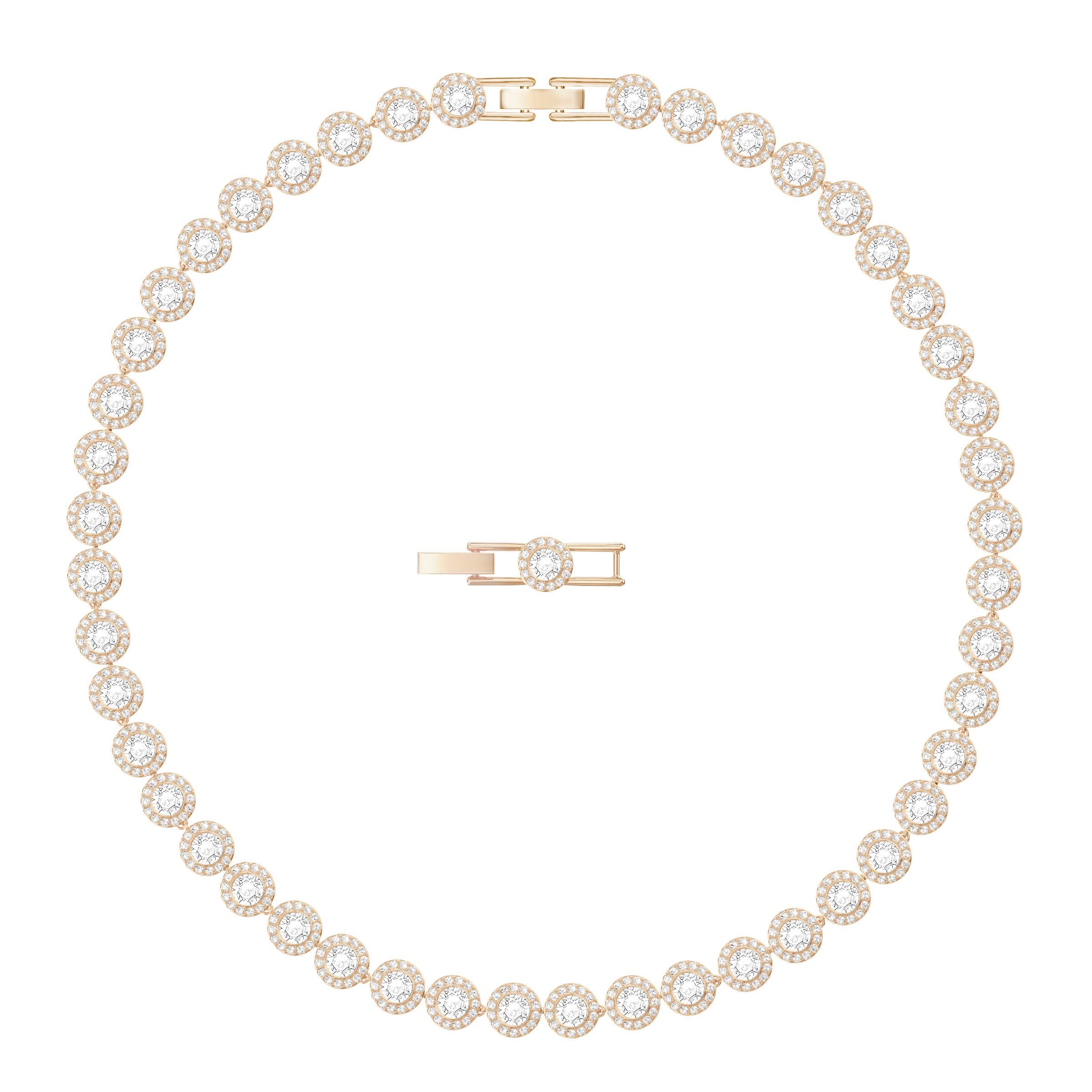 Swarovski Una Angelic All-Around Crystal Necklace for Women Evening Parties
| Swarovski Una Angelic All-Around Crystal
